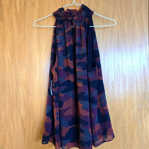 NWT Joie Erola B Silk Halter Top - Picture 4 of 4